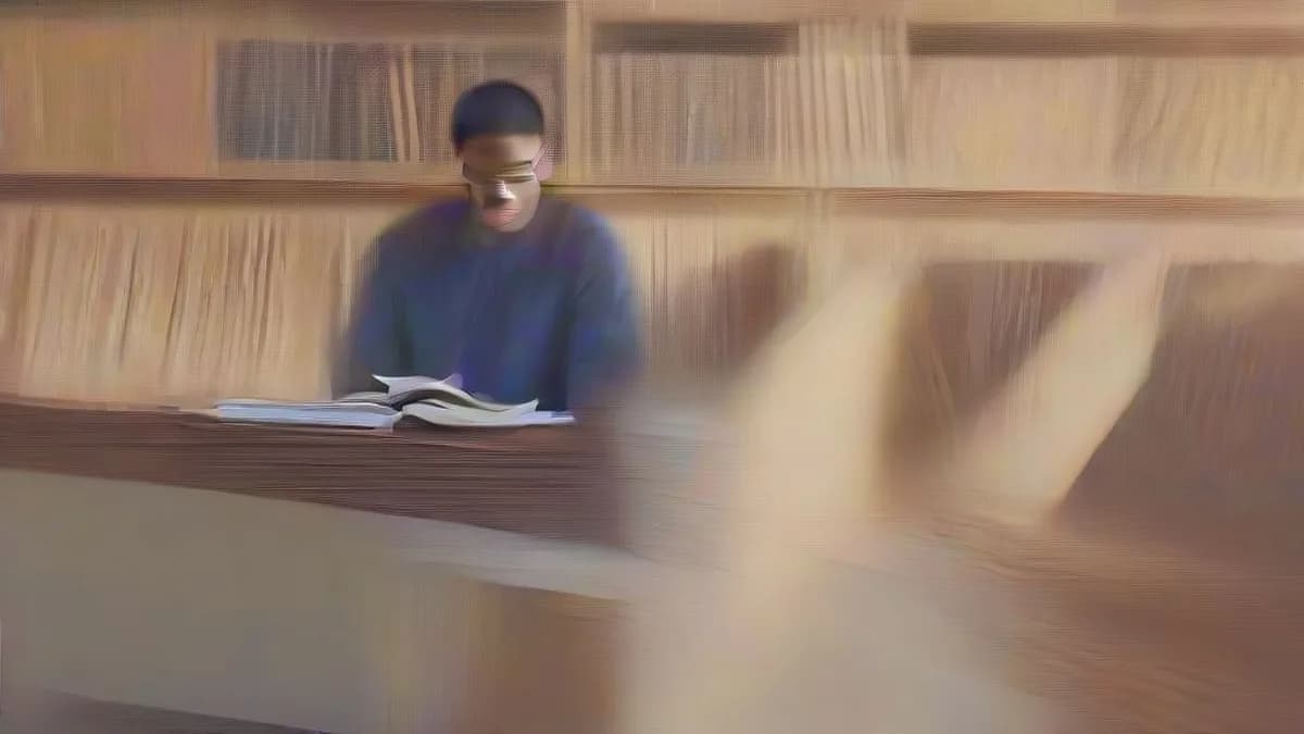 A student studying textbooks and notes at a desk for professional examinations